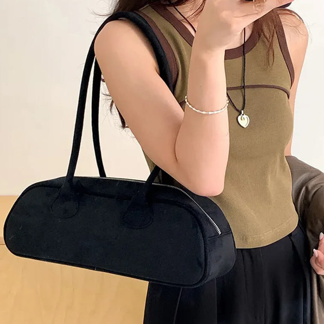 Aveline Vegan Suede Bag