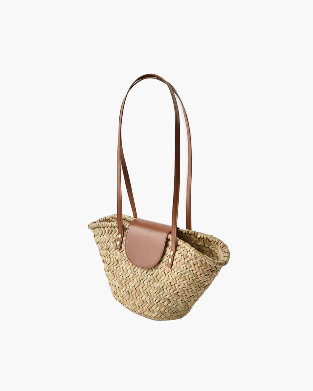 SOERA Sophia Woven Rattan Shoulder Bag - Bag - Beige