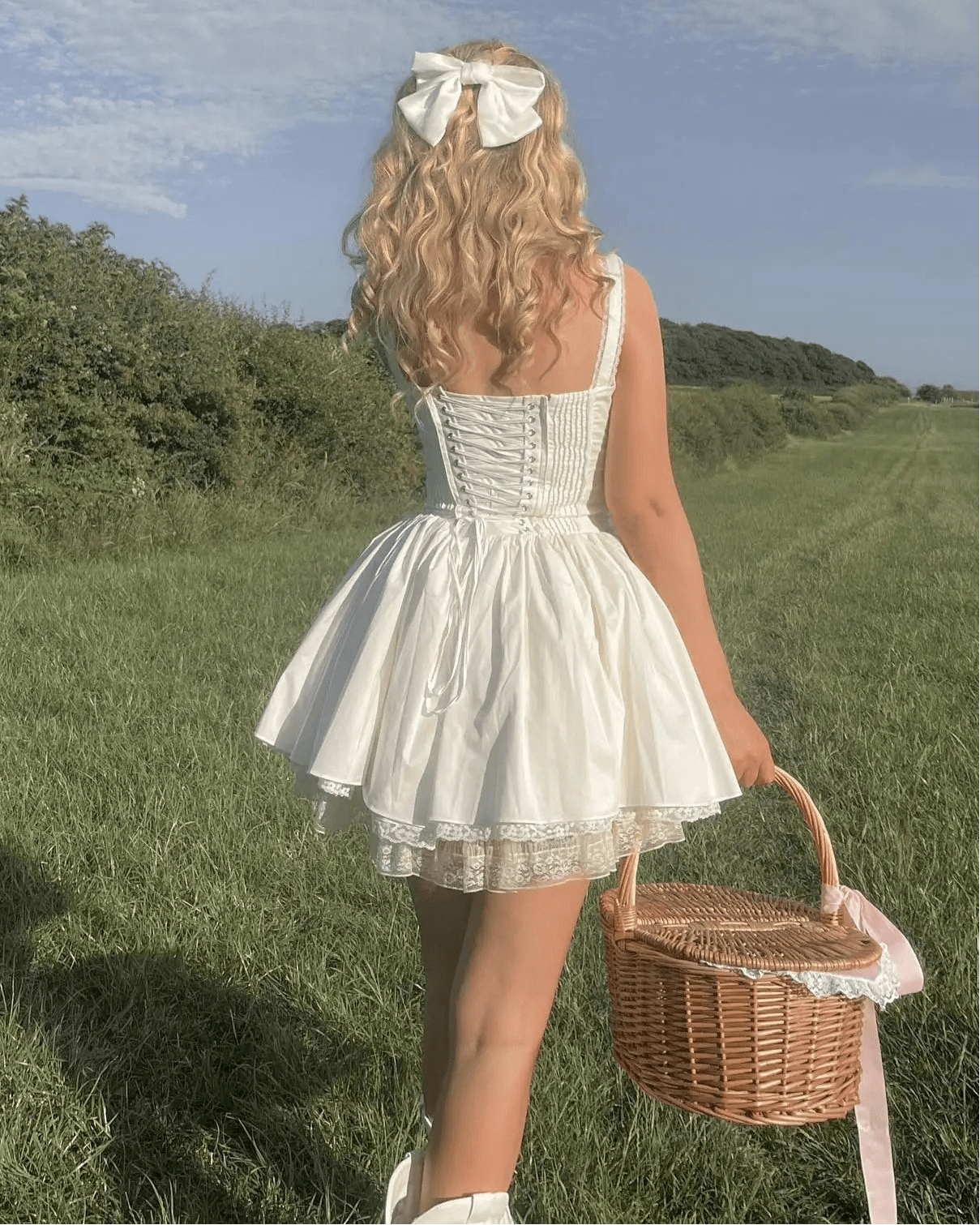 SOERA Bianca Corset Mini Dress - Dress - Red XS