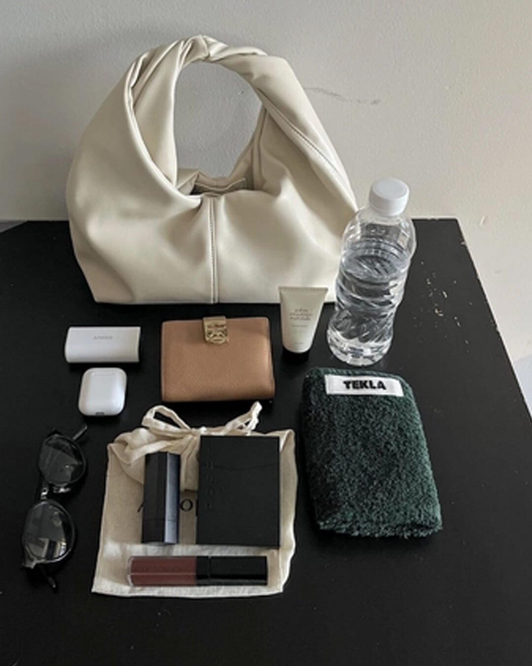 SOERA Gelyn Clutch Leather Bag - Handbags - 1005007210357185-;ok1756867833042361398 Black Regular