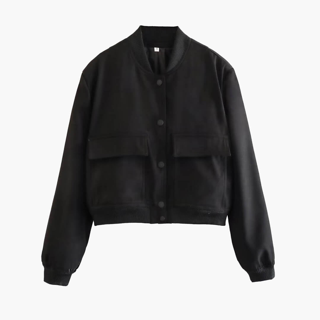 SOERA Fabienne Bomber Jacket - Jacket - SOERA-336067-BLA-S-37155 Black S