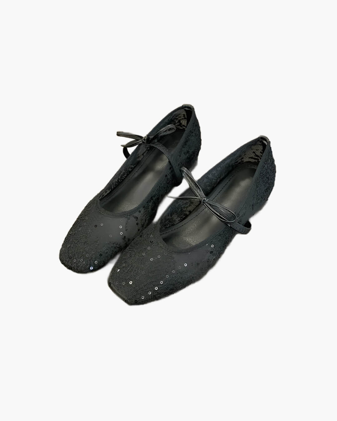 SOERA Joan Mesh Ballet Flats - Shoes - 1005009534032212-;hh1769140532782533898 White 36