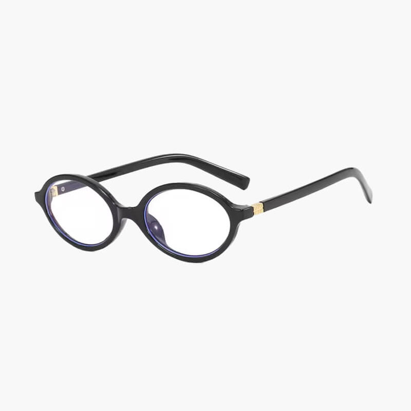 SOERA Clarence Oval Sunglasses - Sunglasses - DJED2-WK360002 Black Clear Regular