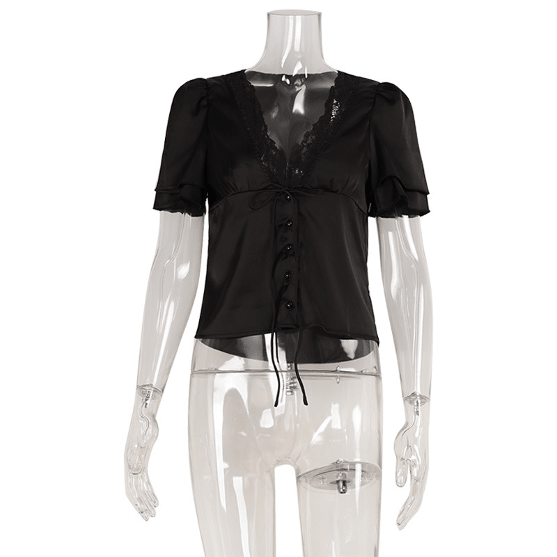 SOERA Beatrice Blouse - Tops - Burgundy S