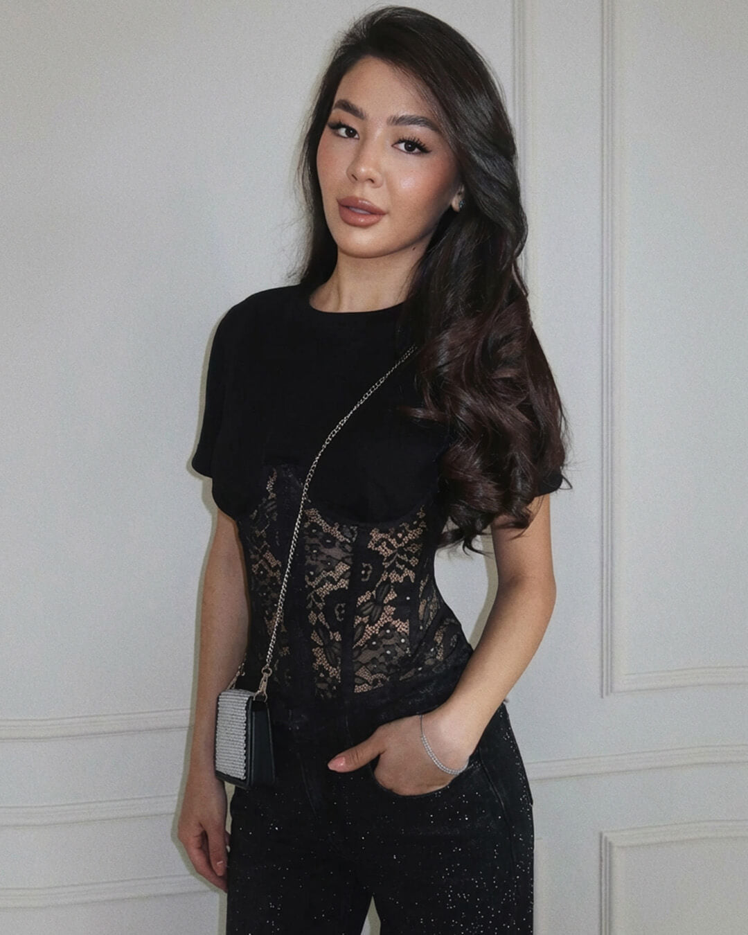 SOERA Suzie Lace Corset Top - Tops - 1005010567957925-;di1770053333558456255 Black S