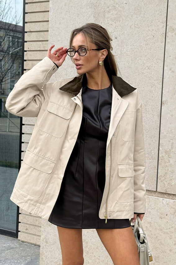 Aiziela Relaxed Cotton Jacket