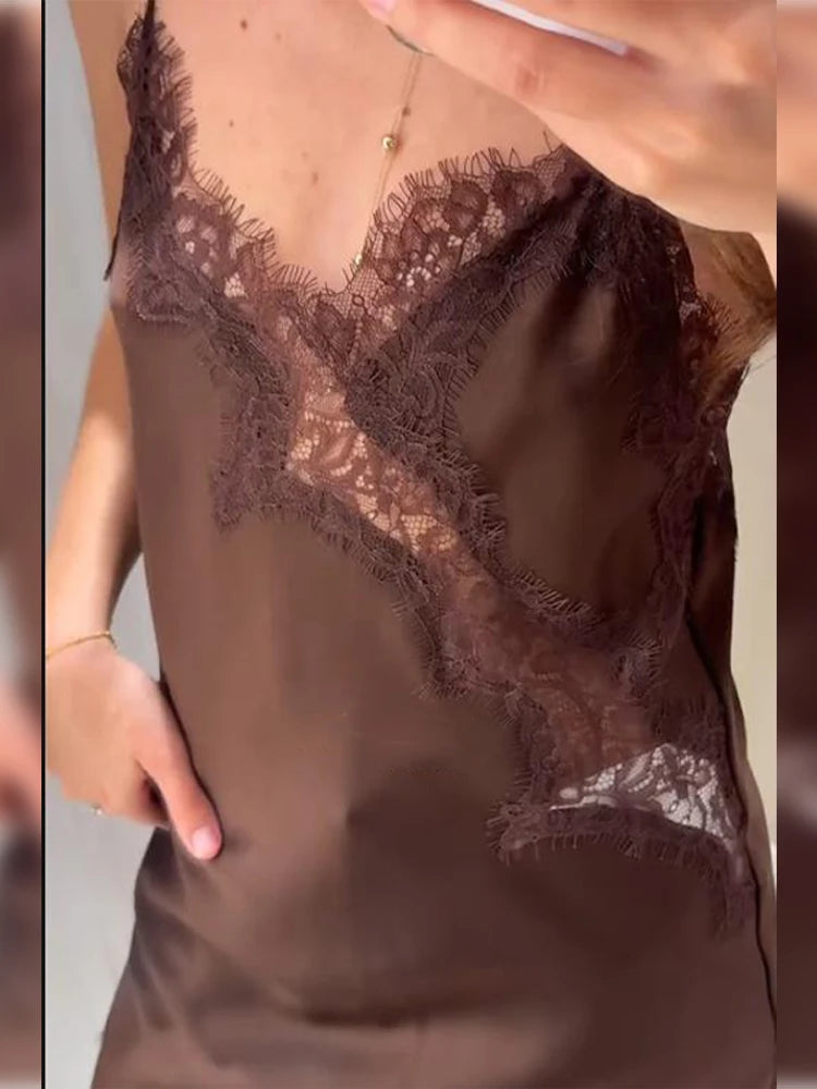 Elegant Off-Shoulder Lace Patchwork Summer Dress for Women - White Cocktail Dress 5