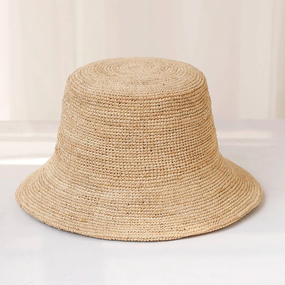 Ariel Raffia Bucket Hat