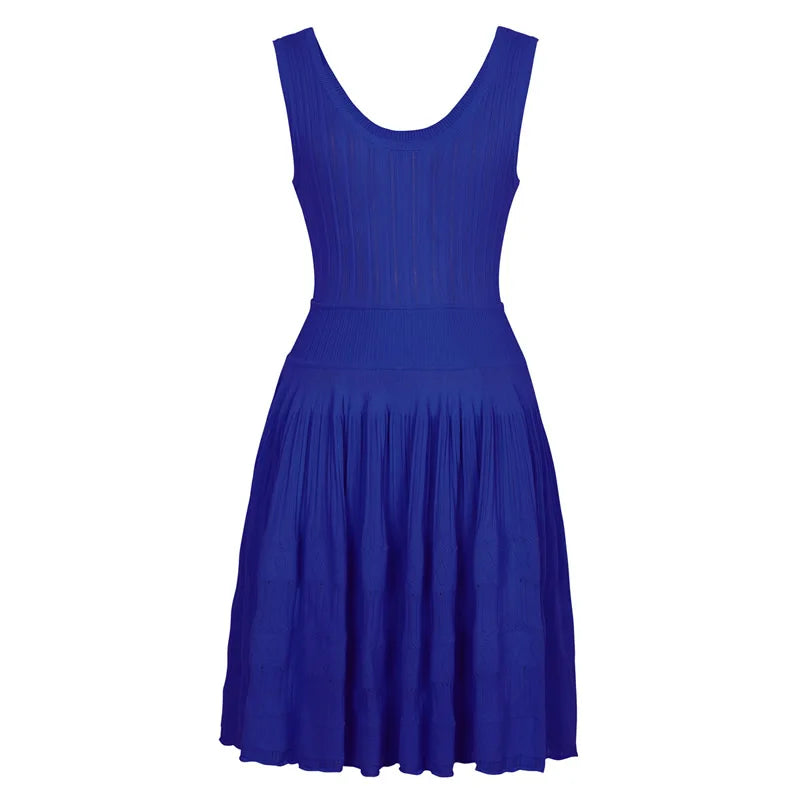 Alicia Knitted Sling Mini Dress