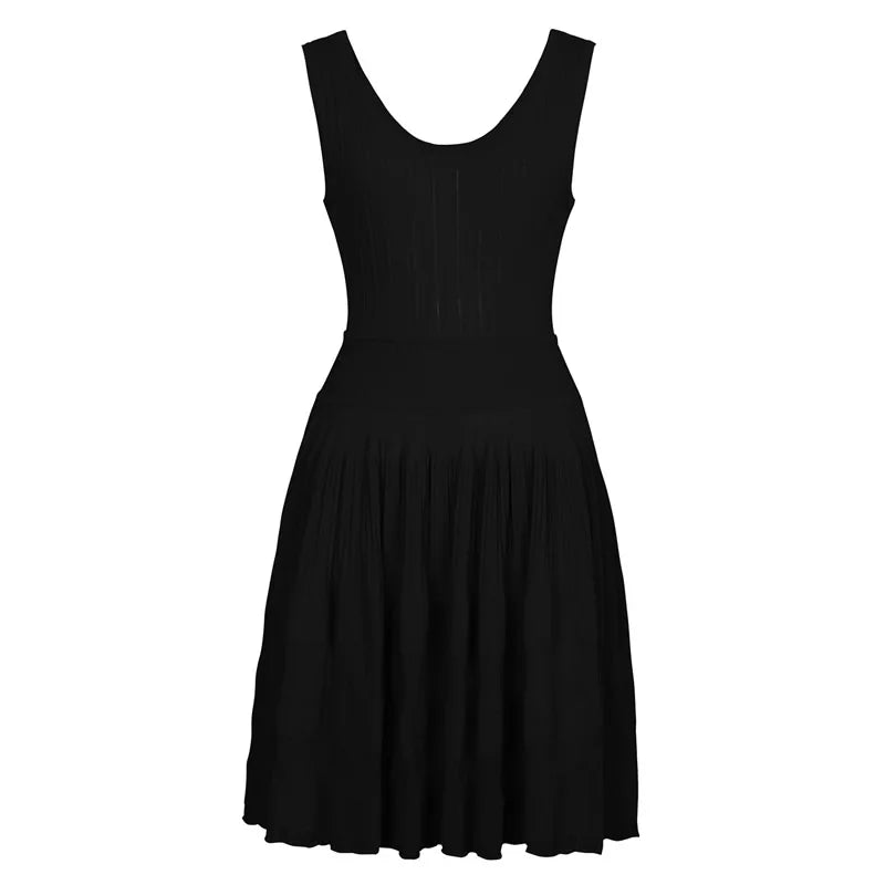 Alicia Knitted Sling Mini Dress