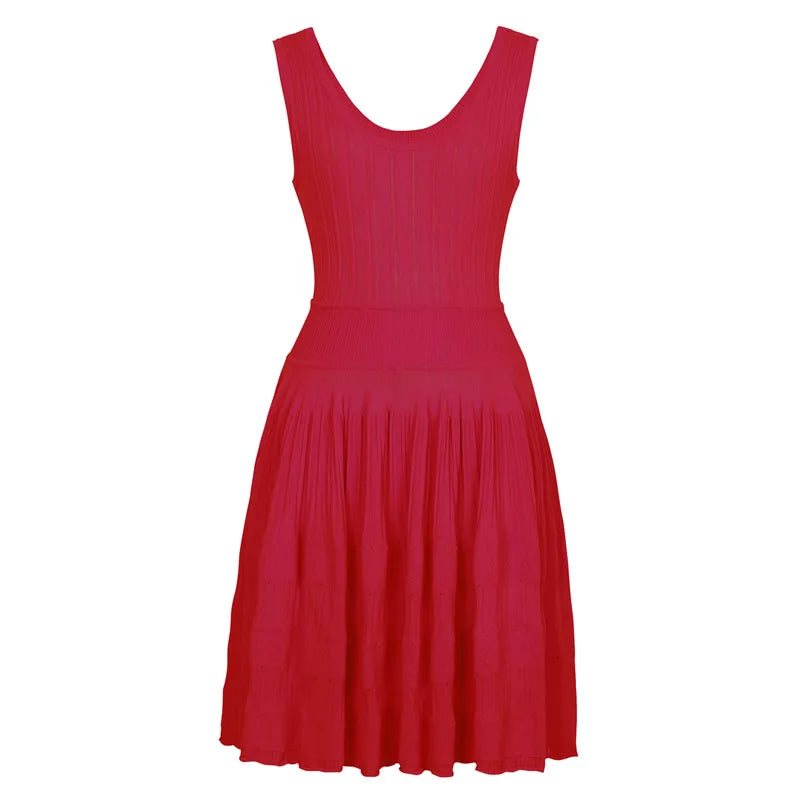 Alicia Knitted Sling Mini Dress