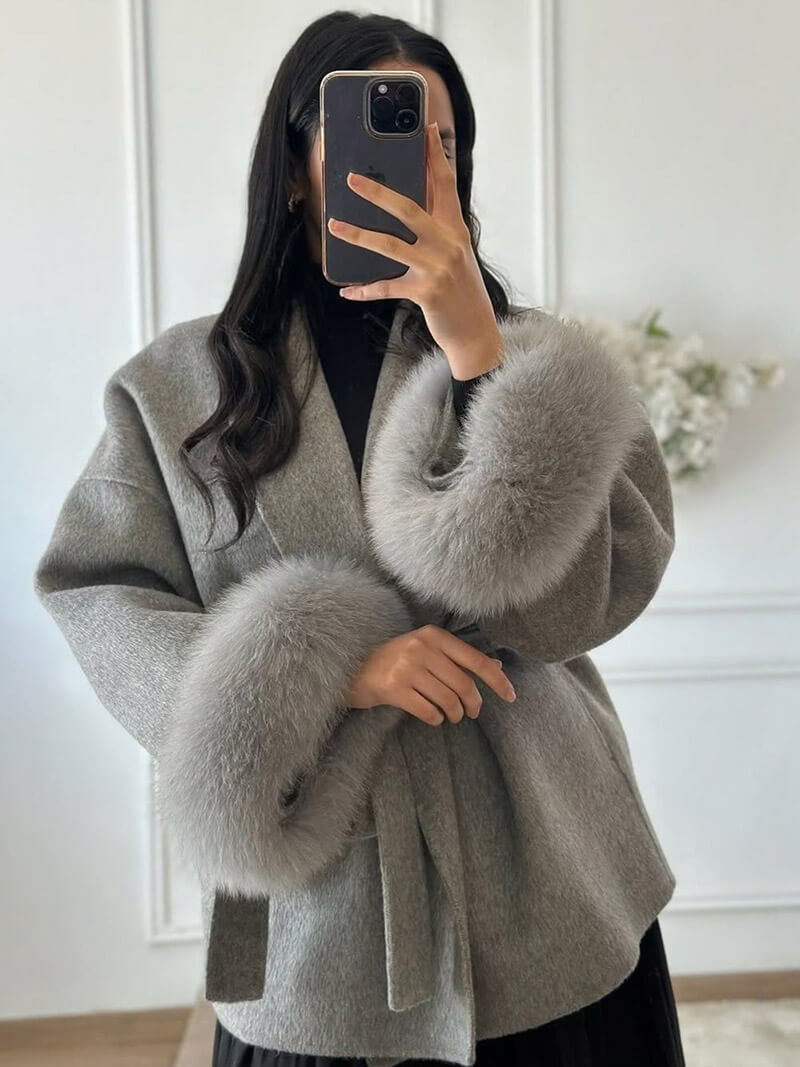 Grace Faux Fur Coat - SOERA Store