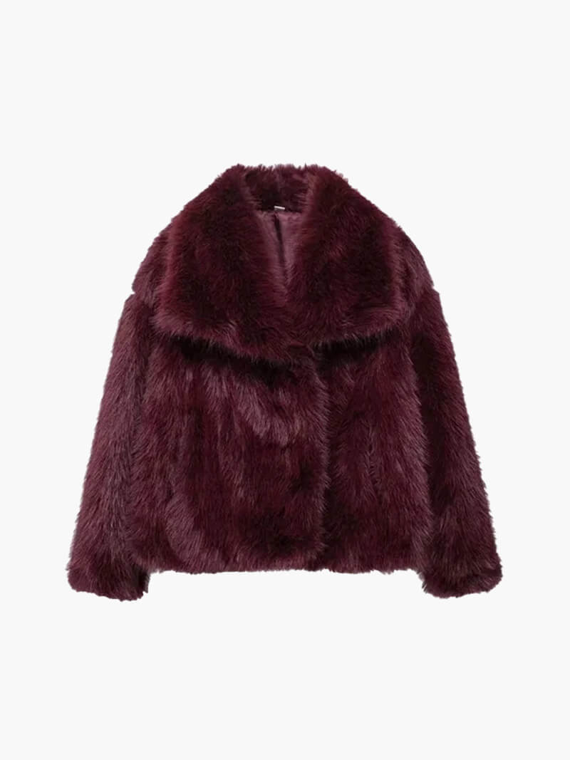 Jenna Faux Fur Coat - SOERA Store