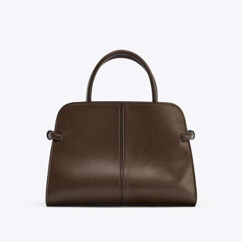 Stylish Black Women's Tote Bag with Crossbody Strap for Everyday Use 0