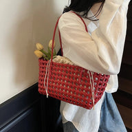 Claudia Hollowed Shoulder Tote