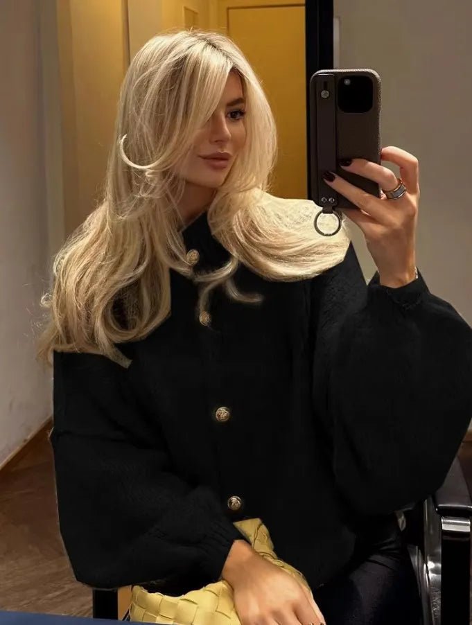 SOERA Greta Long Cardigan - Cardigans - Iz1758162480457251891 Black L