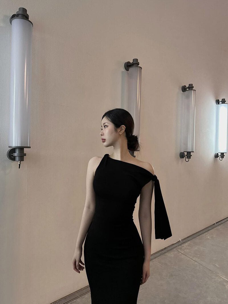 SOERA Kylie knotted maxi dress - Dresses - DWOD2-WK053001 Black S