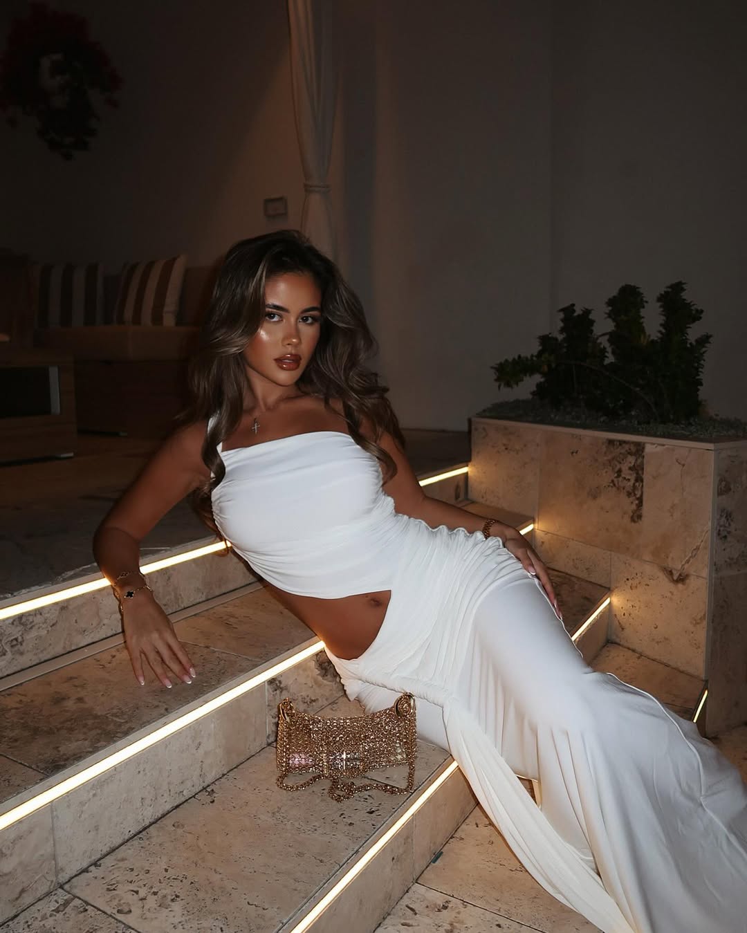 Mirelle One-Shoulder Cut-Out Maxi Dress