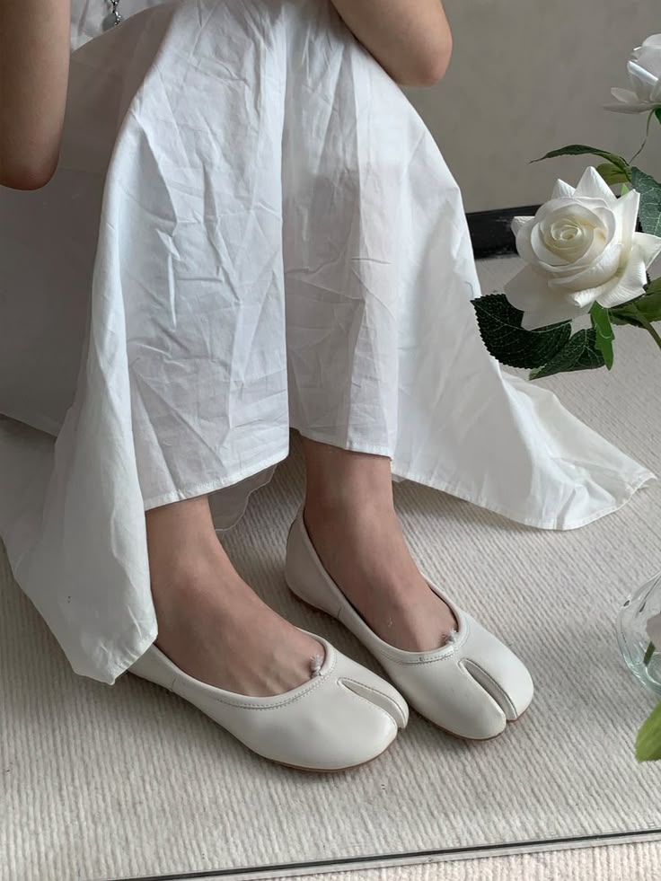 SOERA Elizabeth Split Toe Ballet Flats - Flats - 1005007476907322-;Qy1770721238661257424 Black 41