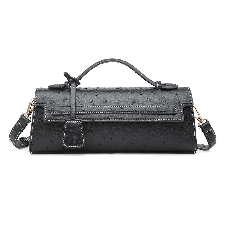 SOERA Bianca Embossed Clutch - Handbags -  Burgundy