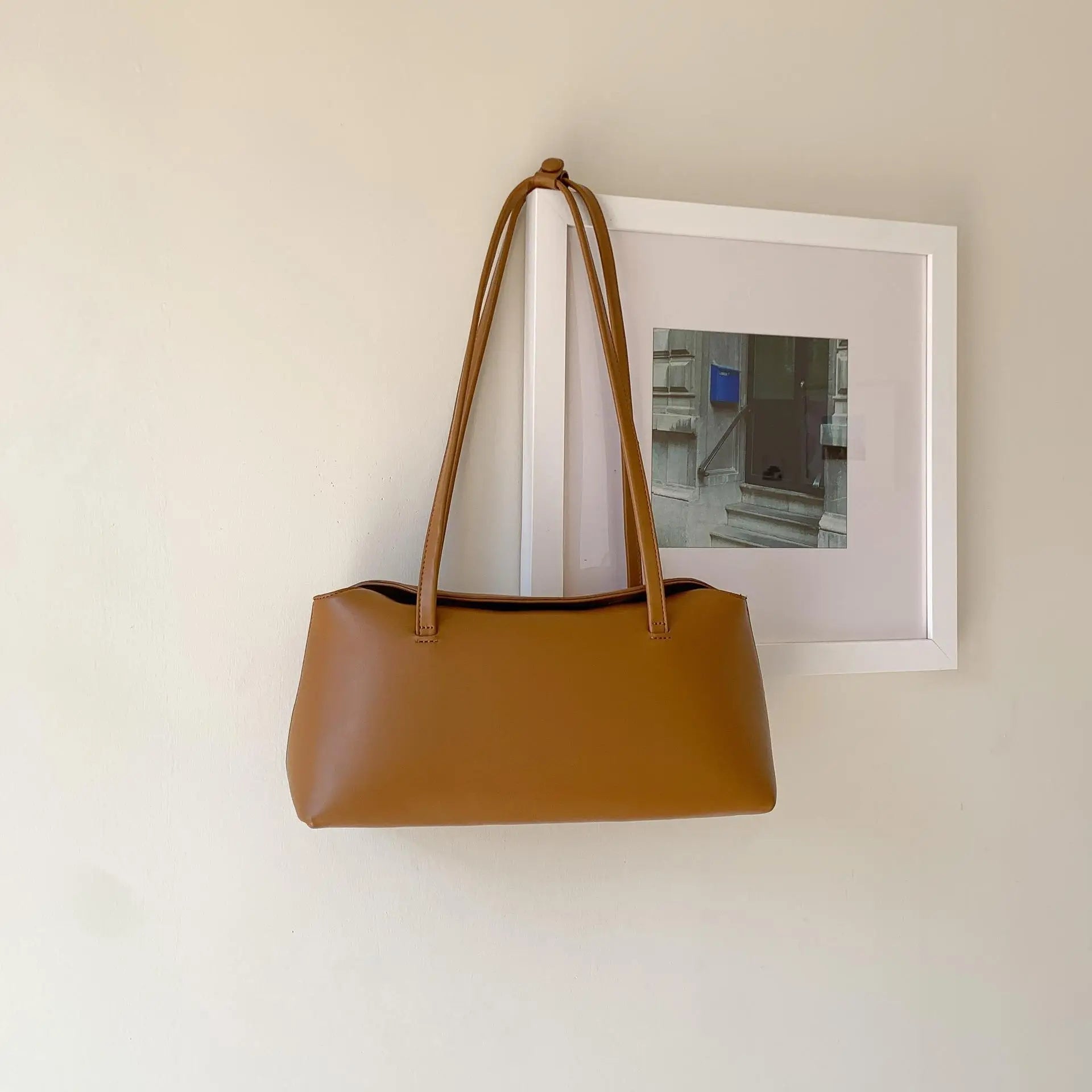 SOERA Cilla Pillow Shoulder Tote Bag - Handbags -  Brown