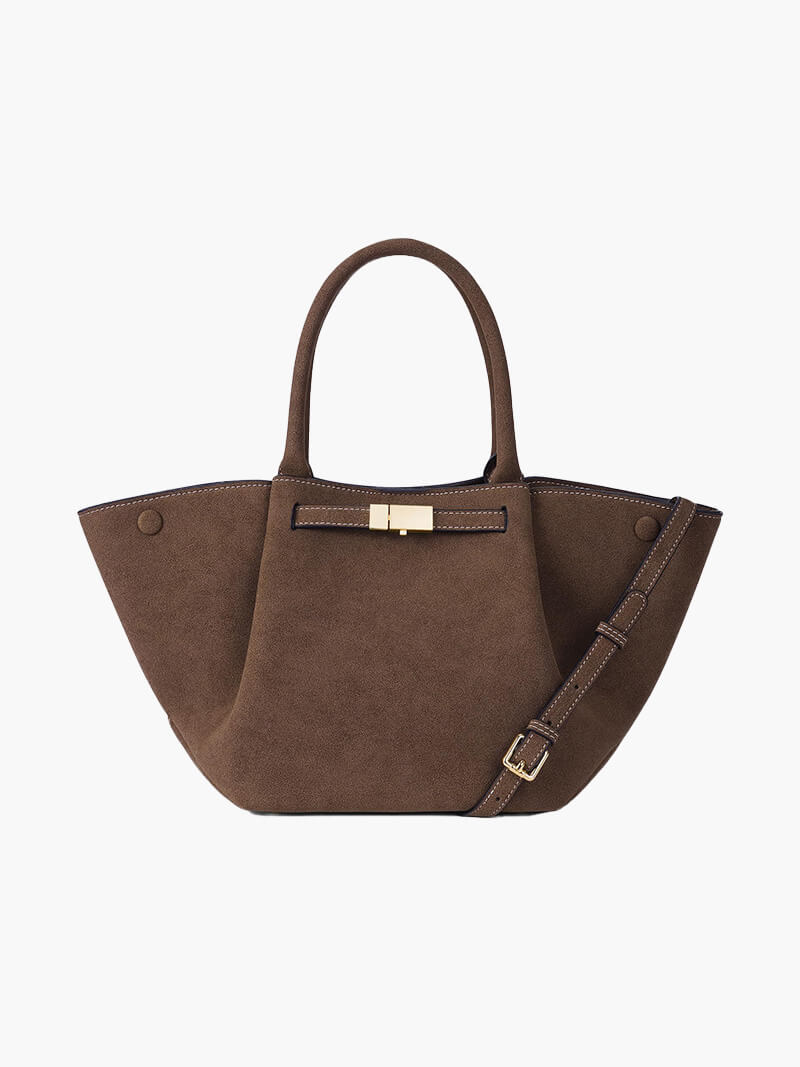 SOERA Melanie Suede Bag - Handbags - Soera-Melanie-bag-lightbrown Light Brown