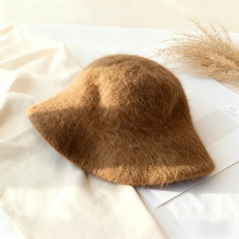 SOERA Kyla Fuzzy Bucket Hat - Hats - 3256809928680127-;ww1764102178339560780 Brown