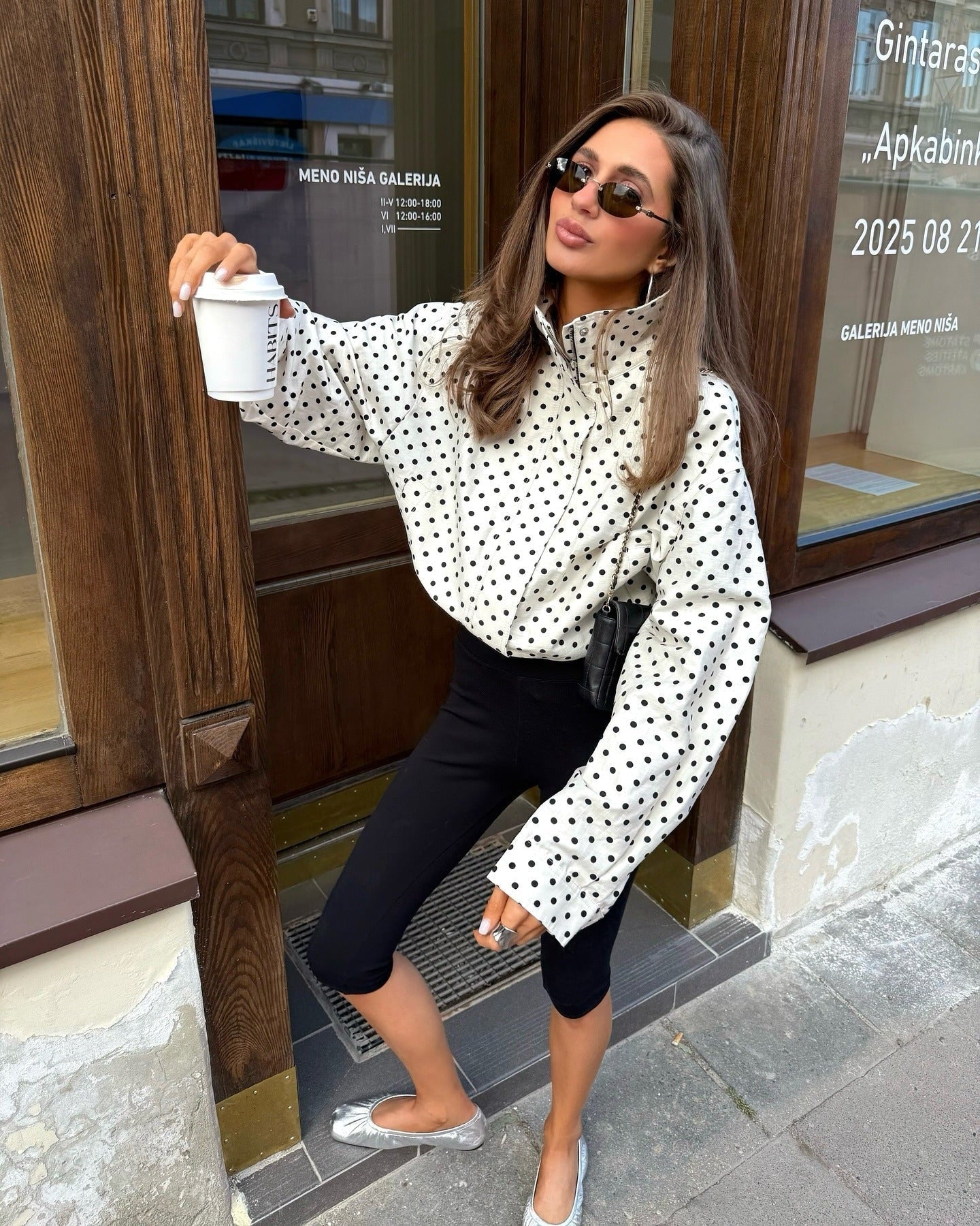 SOERA Mya Polka Dot Vintage Jacket - Jacket - SOERA-015107-XS-JACKET-13827 XS