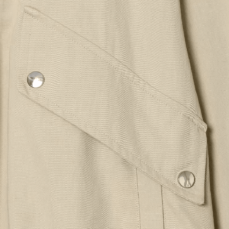 SOERA Runa Casual Stand Collar Jacket - Jacket - SOERA-704963-KHA-M-78755 Khaki M