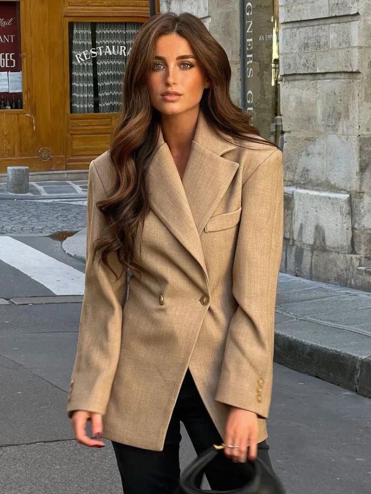 SOERA Aleena Blazer Jacket - Jackets - 1005010658668880-;DX1770619318875290613 S