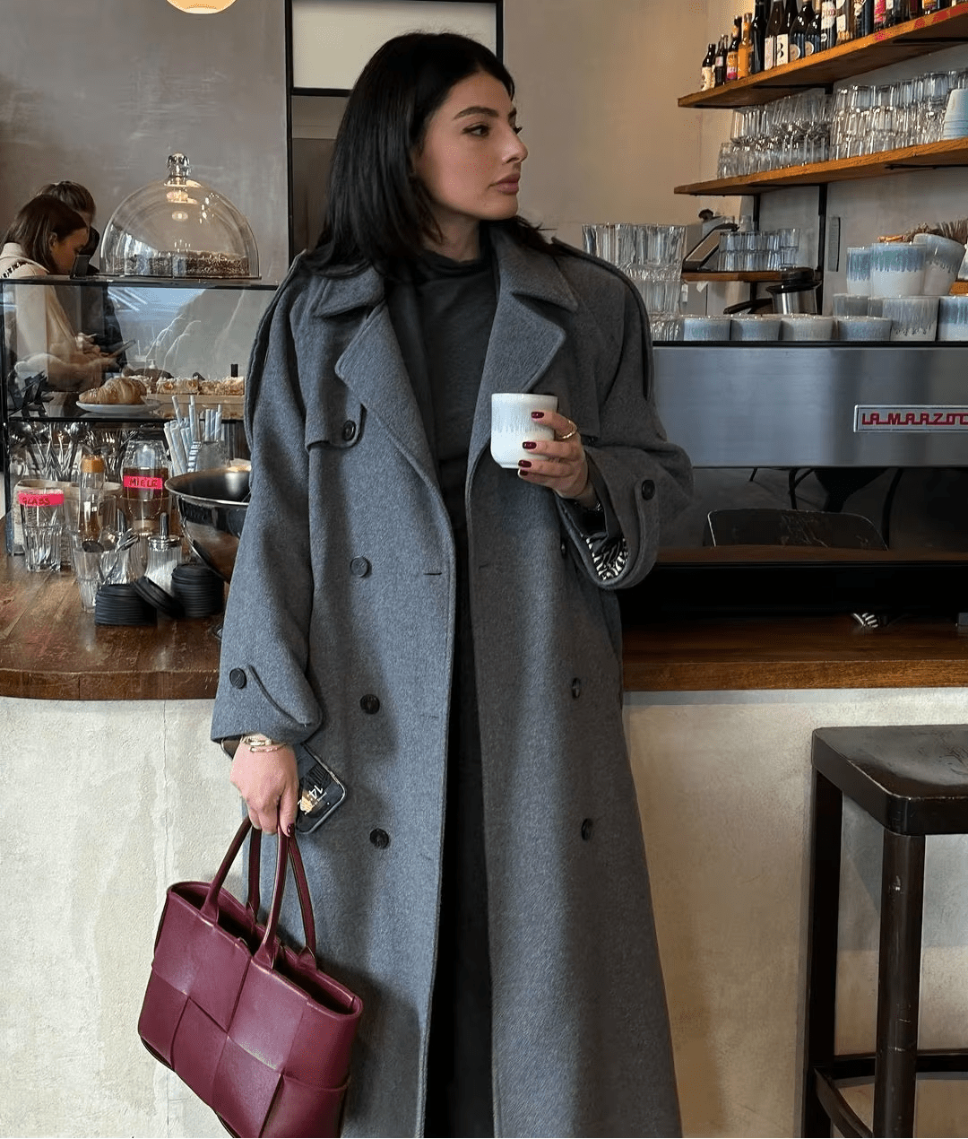 SOERA Alicia Autumn Winter Coat - Jackets -  Gray M