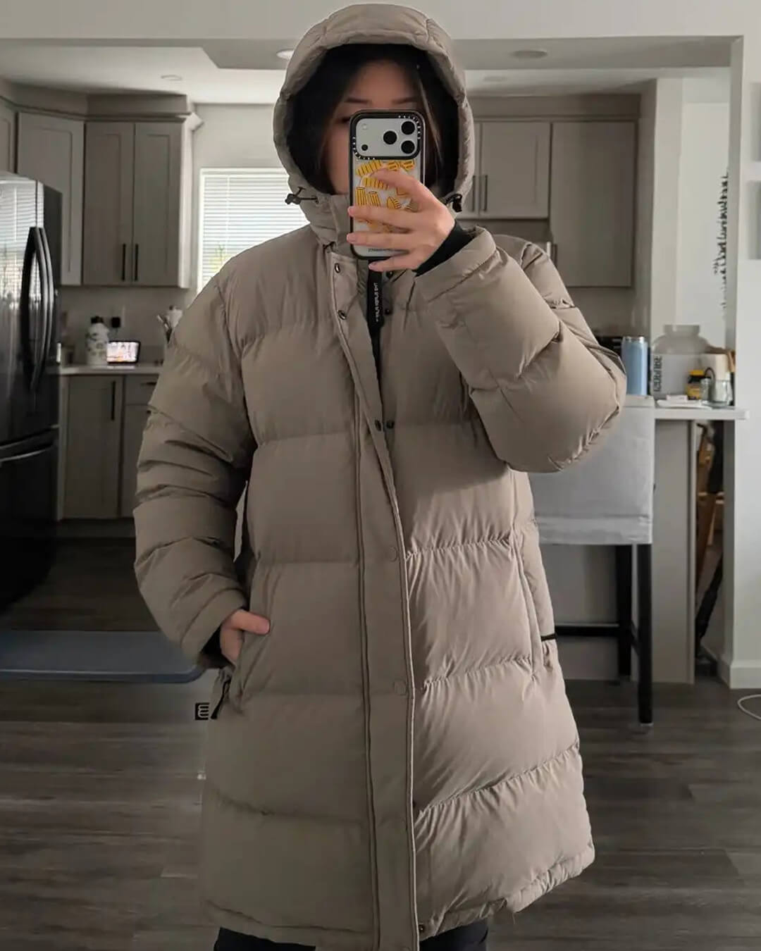 SOERA Carlyn Hooded Parka Jacket - Jackets -  Brown S