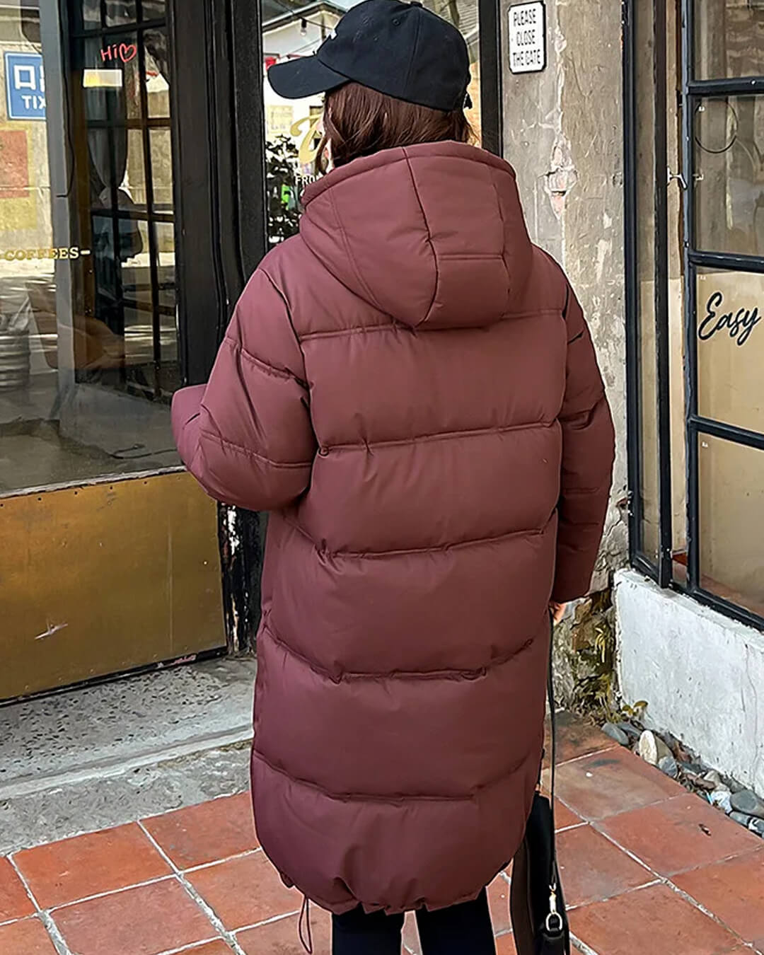 SOERA Carlyn Hooded Parka Jacket - Jackets -  Burgundy S