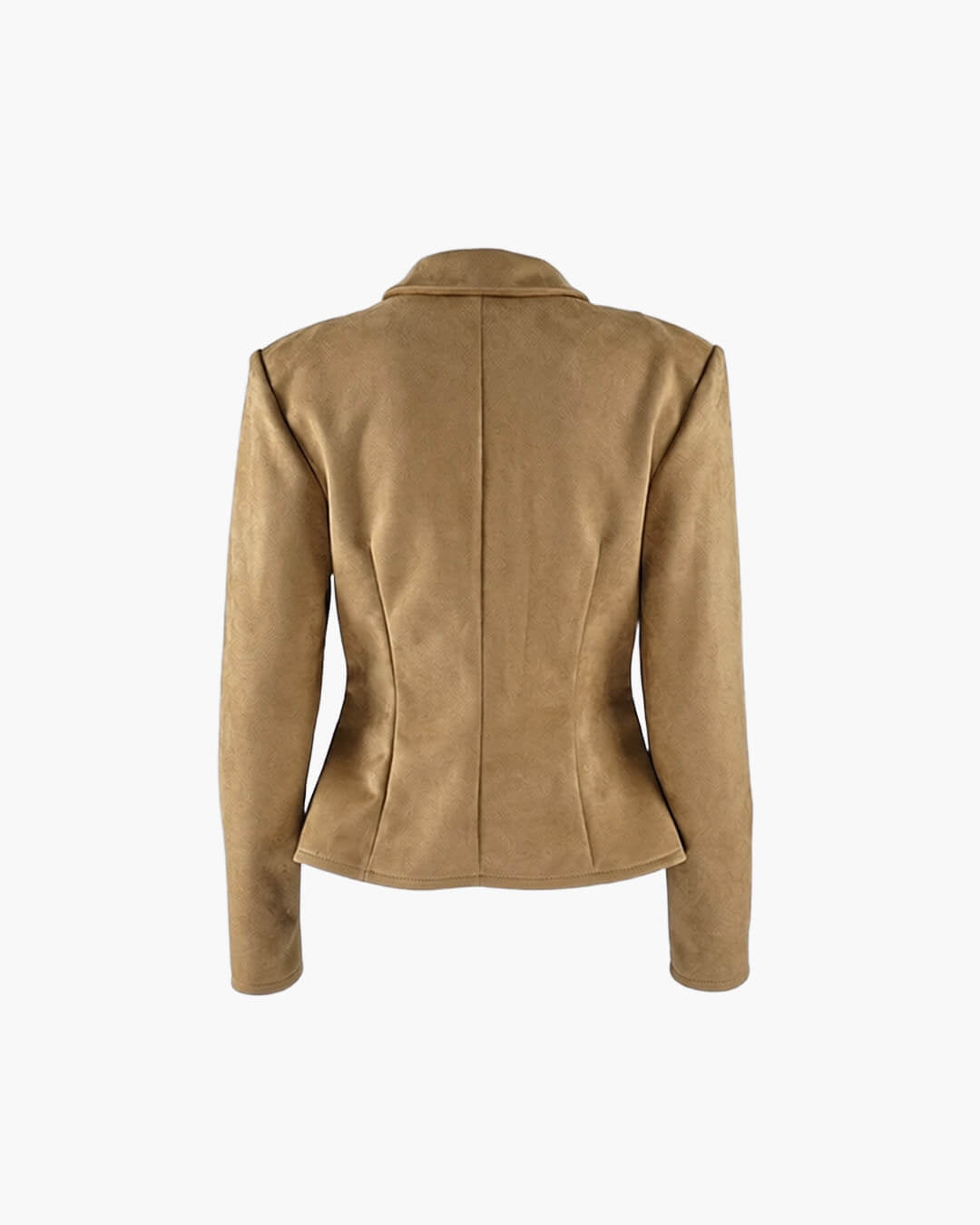 SOERA Ella faux Suede Jacket - Jackets - 1005010370494407-;ut1770721238480799423 Beige M