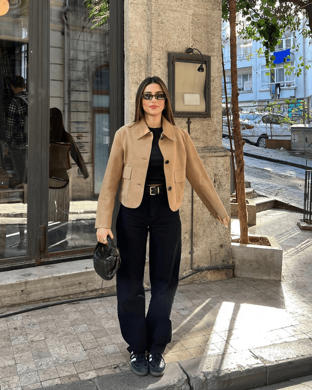 SOERA Sandy Collared Suede Jacket - Jackets - ka1774004001187677593 M