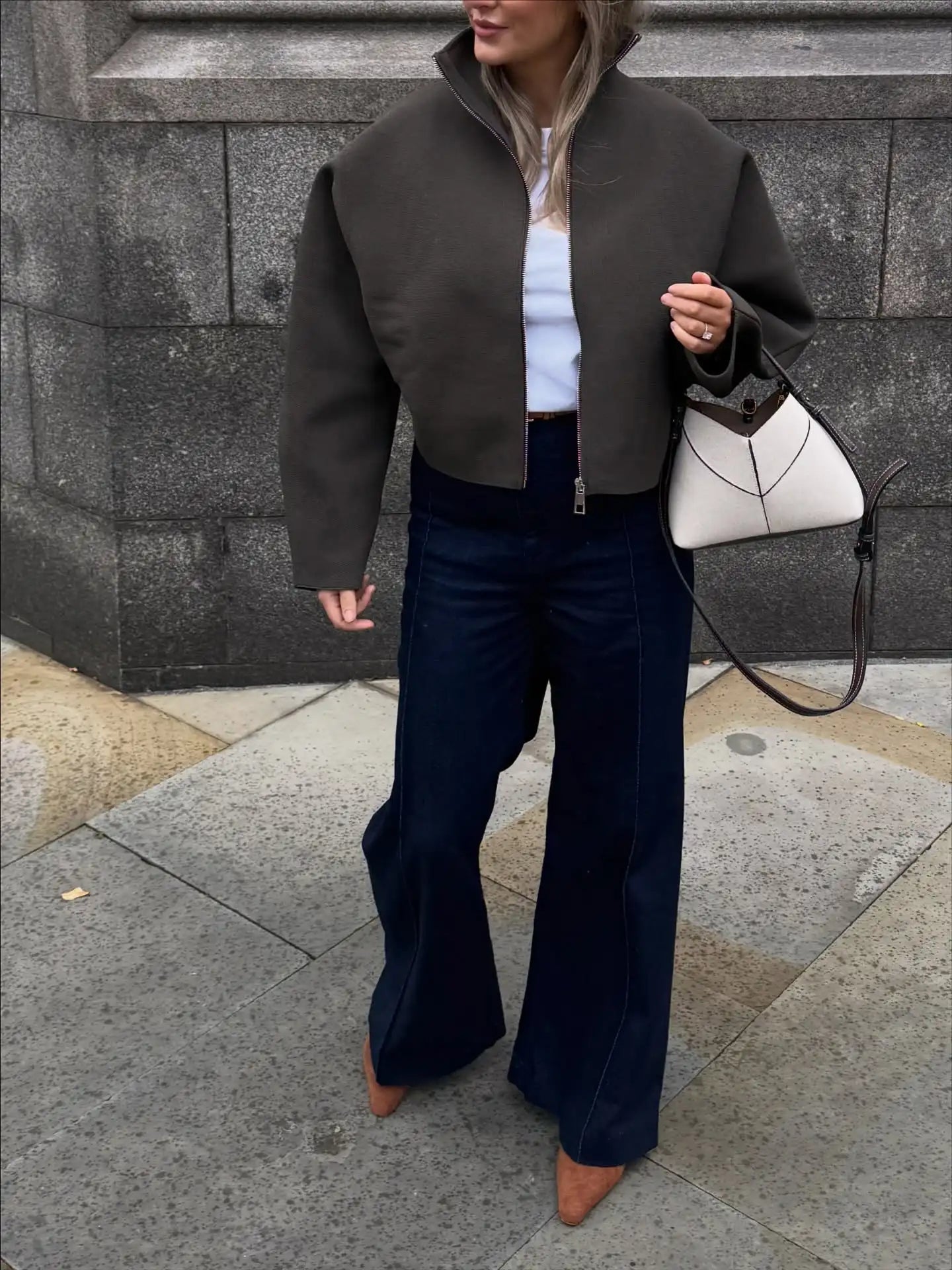 SOERA Zarina Zip Up Cropped Jacket - Jackets - 1005010572877146-;hs1773374039276460190 S