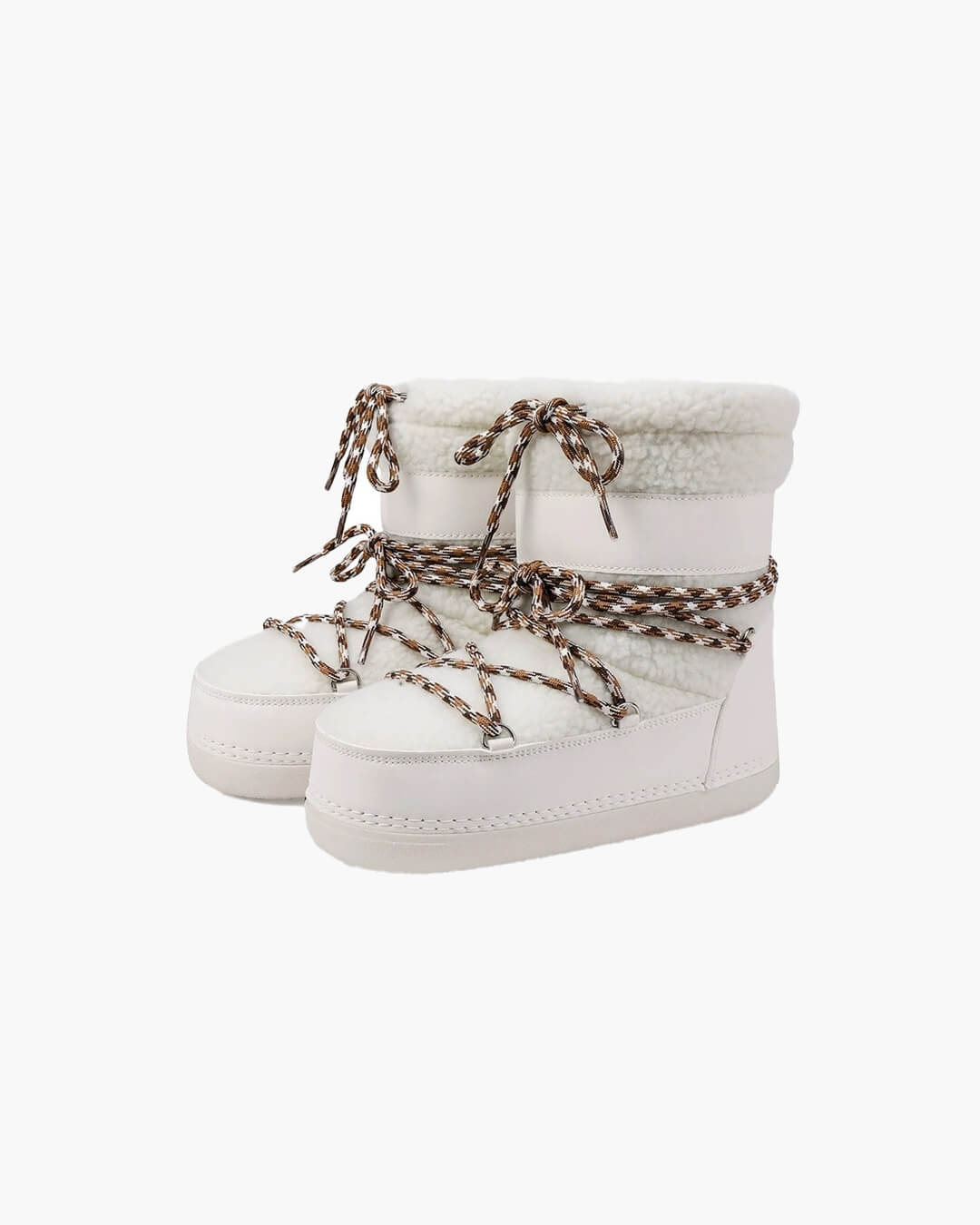 Natalie Lace Up Snow Boots