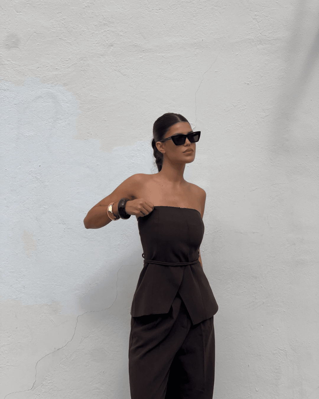 SOERA Donna Strapless 2 piece Set - Matching Sets - oE1774004001180998687 M