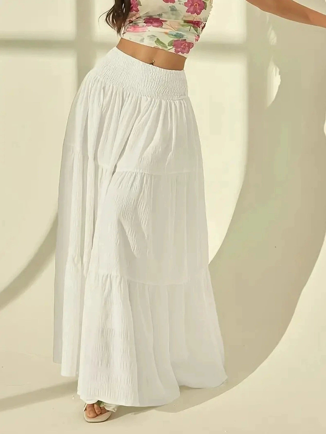 SOERA Celeste Layered Maxi Skirt - Skirts -  Black 0XL