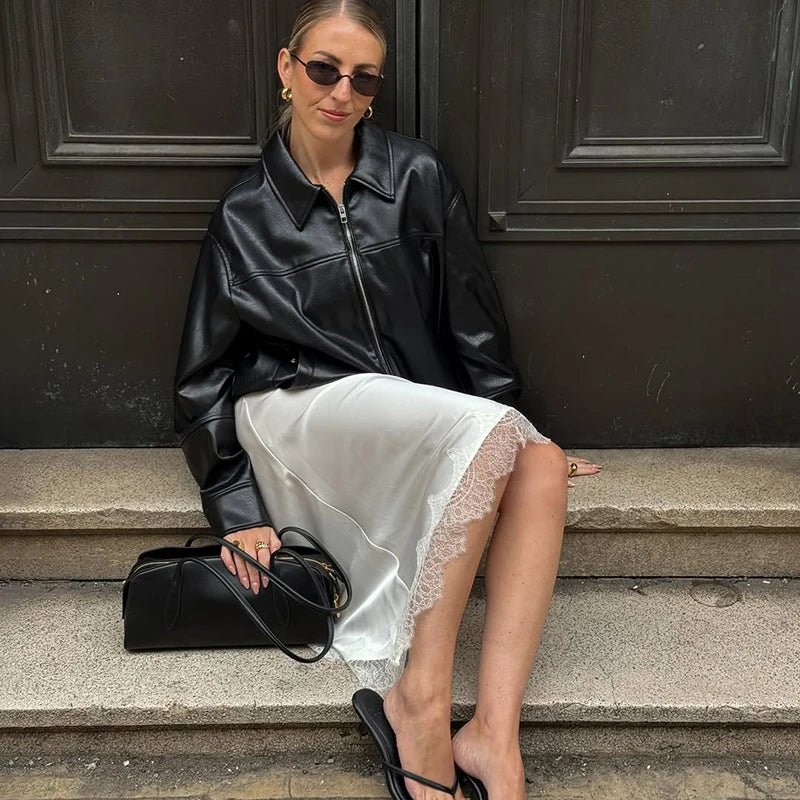 SOERA Leslie Asymmetric Midi Skirt - Skirts - 1005010028276612-;xk1771839651349658996 M