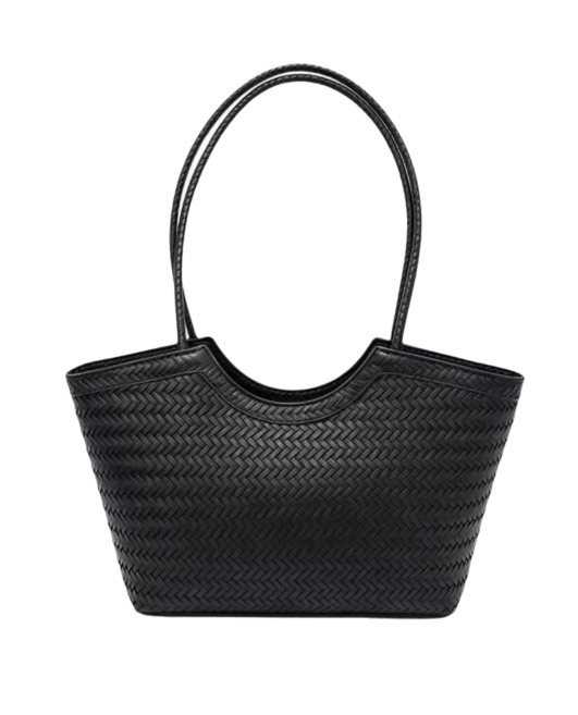 Rica Woven Faux Leather Bag